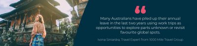 Tourism quote featured in blog